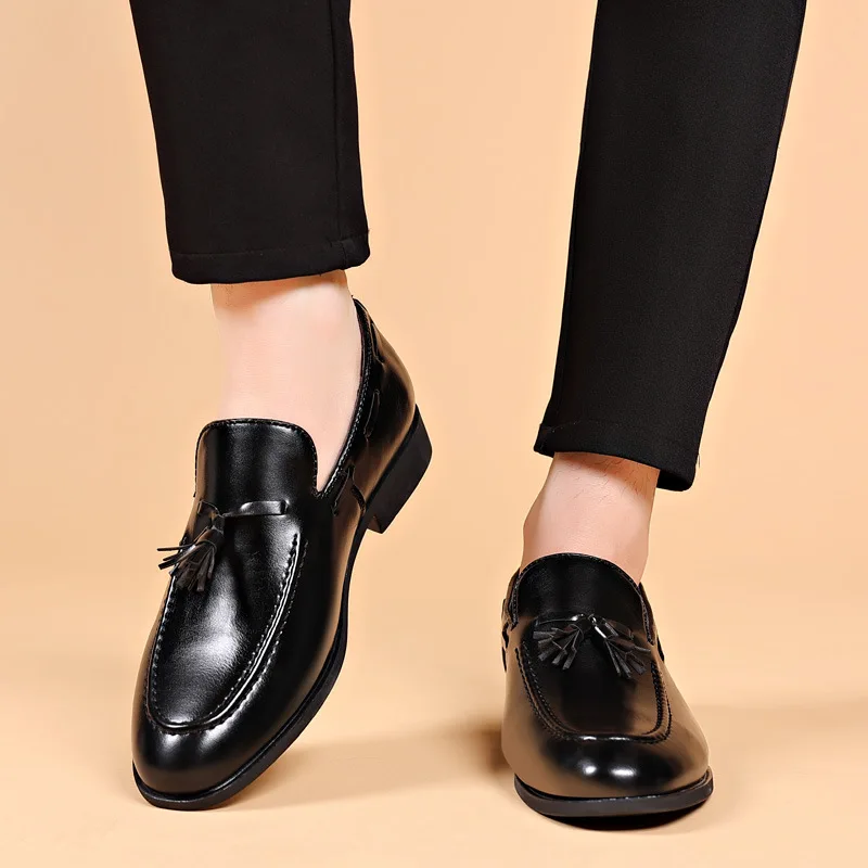 Men Shoes Official - Men's Dress Shoes New Pu Leather