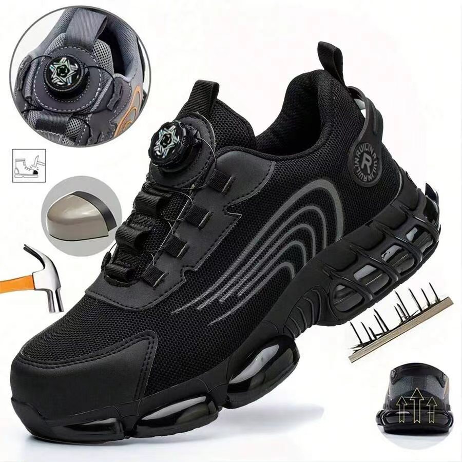 Men Shoes Sneakers - All Seasons Steel Toe Work Footwear