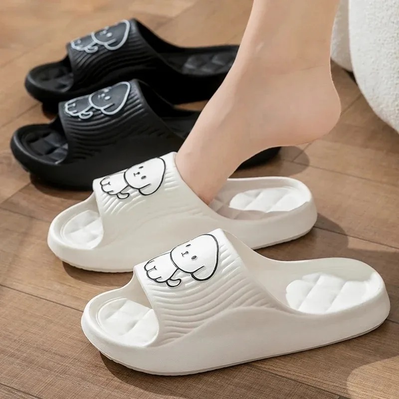 Cute Carton Slippers Bathroom  - Flip Flop Beach Men 评论和价格