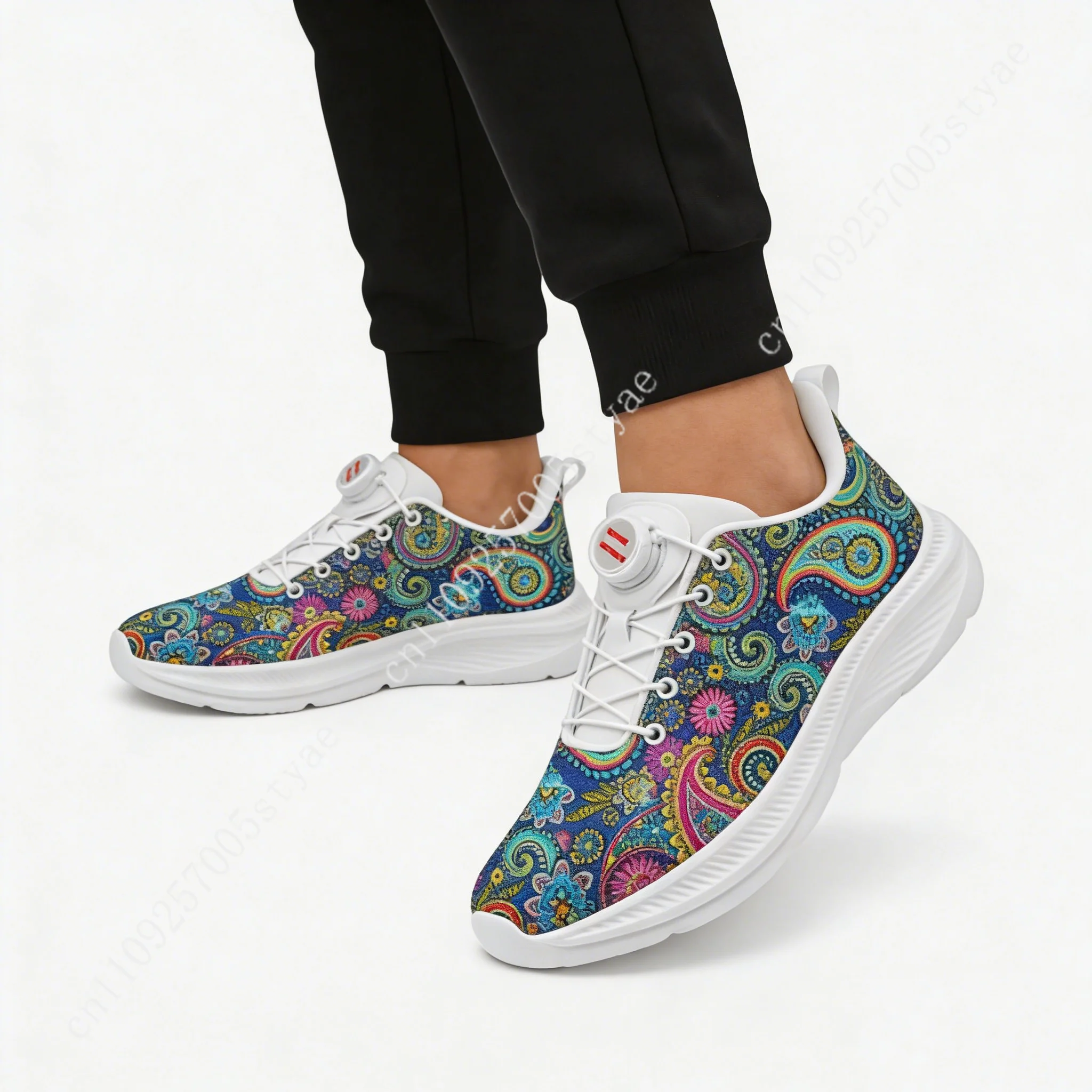 Bohemian Mandala Floral Print  - Men Shoes Sneakers 评论和价格