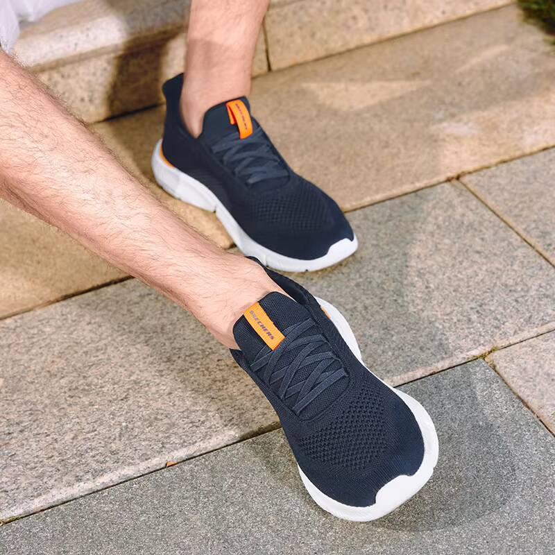 ALL SEASONS Skechers Mens  New - Men'S Shoes Navy Blue 评论和价格
