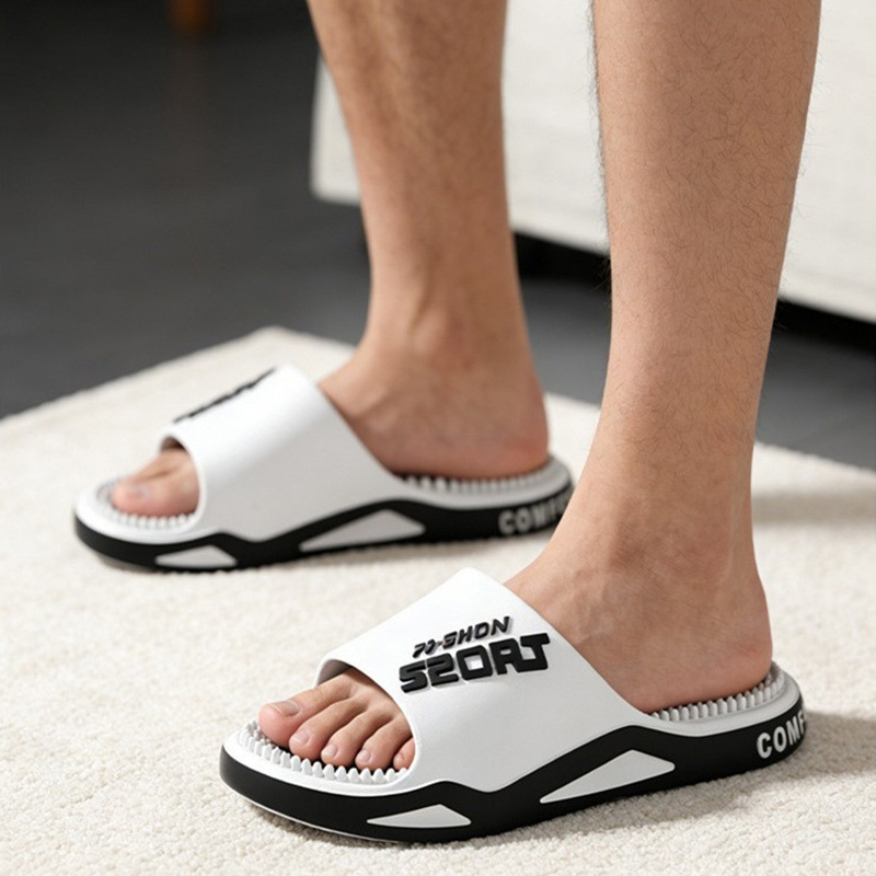 New Men Slippers Massage Slipp - Flip Flop Beach Men 评论和价格