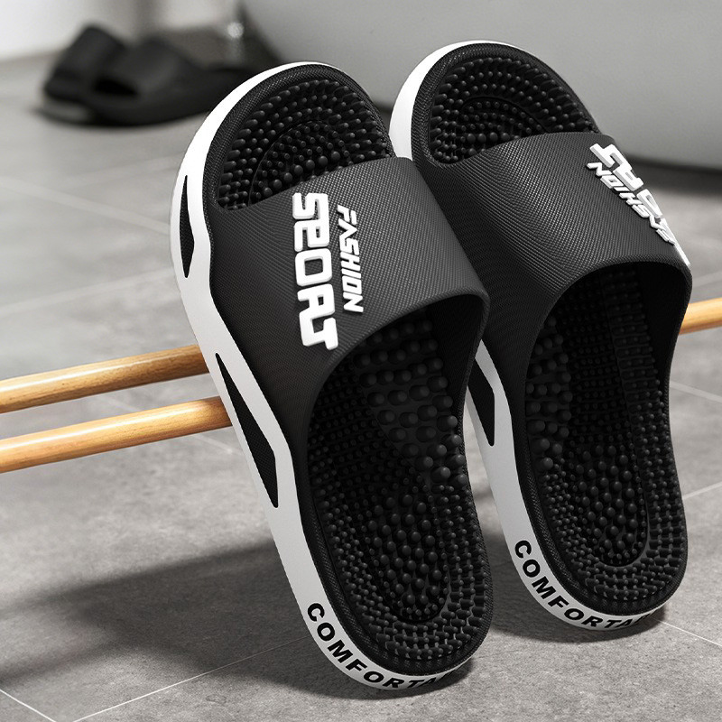 New Men Slippers Massage Slipp - Flip Flop Beach Men 评论和价格