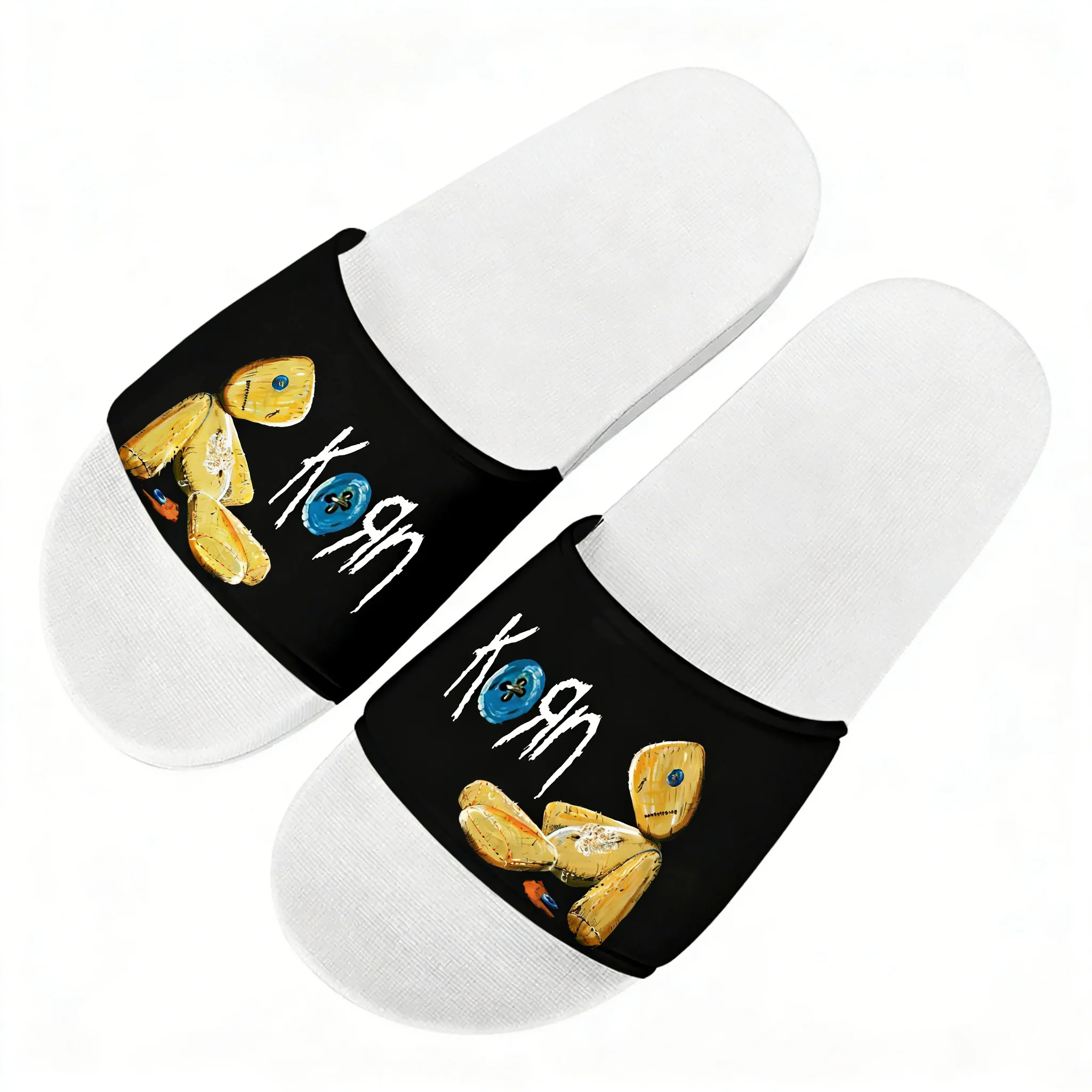 Korn Rock Band Slippers Home W - Men'S Shoes In Style 评论和价格