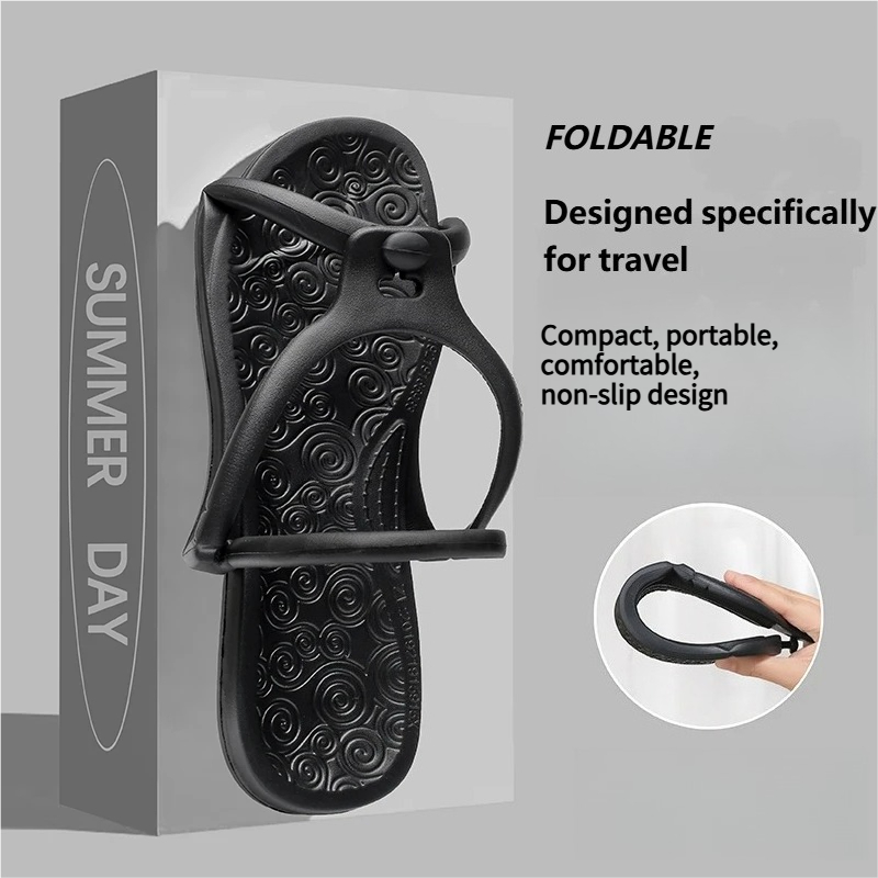 Upgraded Foldable Travel Slipp - Flip Flop Beach Men 评论和价格