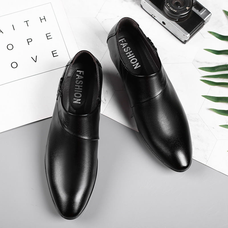 Men PU Leather Shoes Formal Dr - Men Shoes Official 评论和价格