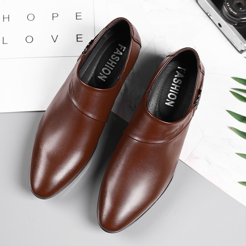 Men PU Leather Shoes Formal Dr - Men Shoes Official 评论和价格