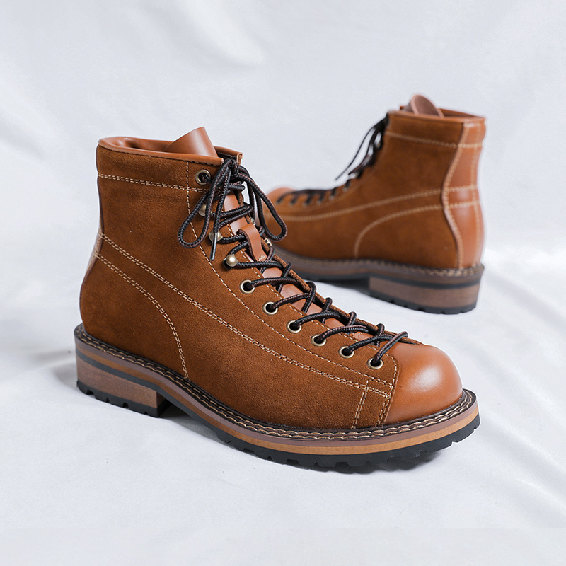 Hiking Shoes Men's Walking Boo - Chelsea Boots Suede 评论和价格