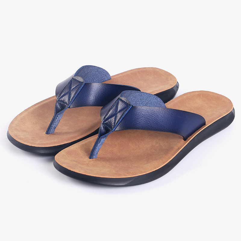 38-47 New Italian Leather Flip - Flip Flop Beach Men 评论和价格