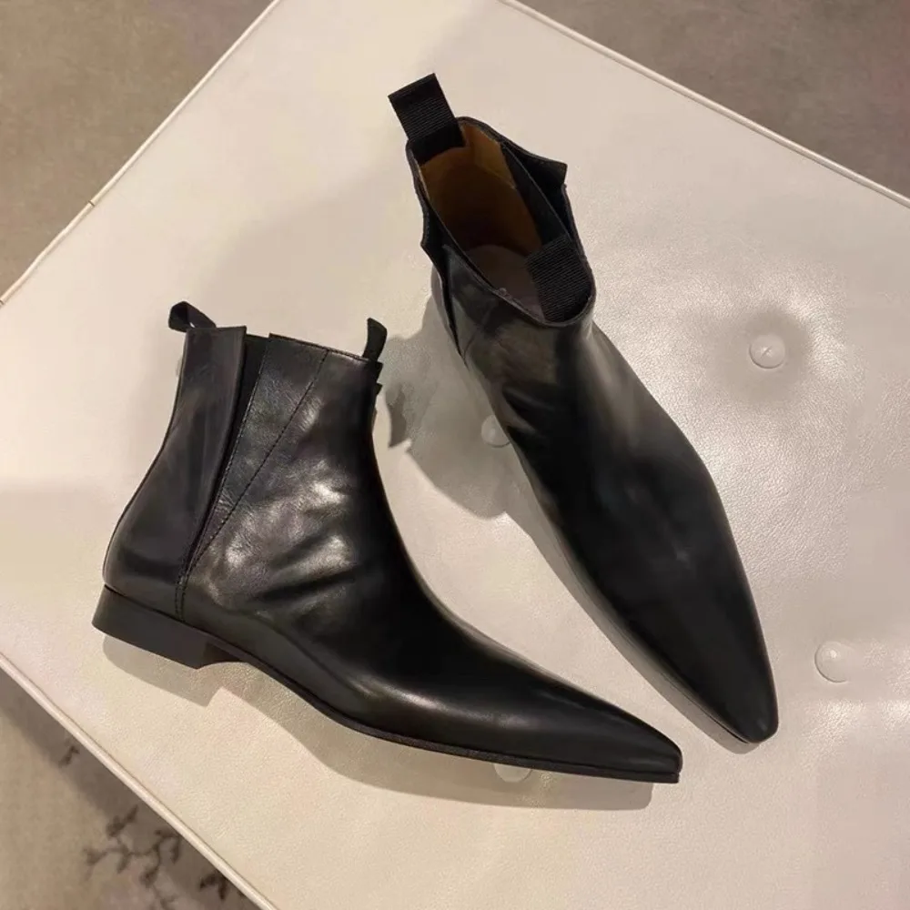 Luxury Women's Short Boots Aut - Chelsea Boots Suede 评论和价格