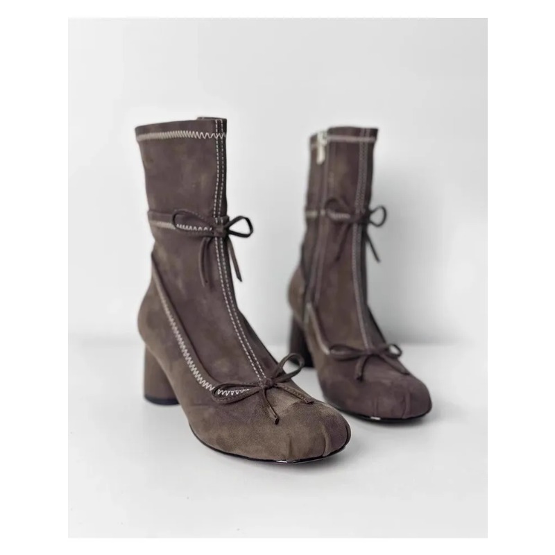 2026 Winter Fashion New Pumps  - Chelsea Boots Suede 评论和价格