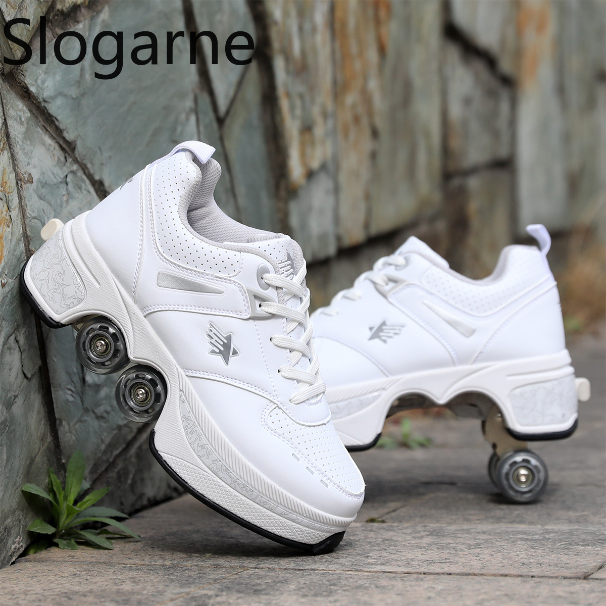 Women 4 Wheels Deformation Rol - Men'S Shoes For Running 评论和价格
