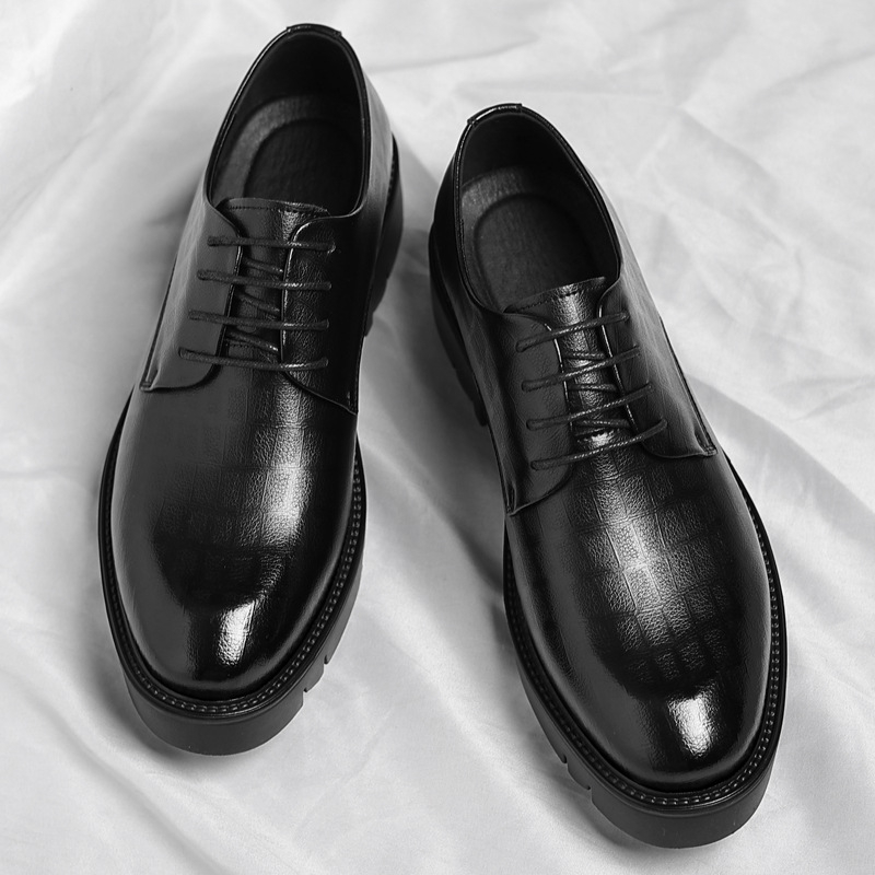 Men's Thick-Soled Low-Cut Busi - Men Shoes Official 评论和价格