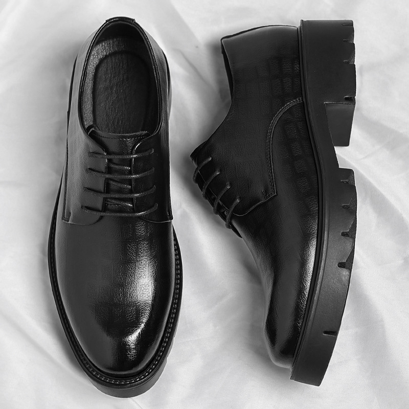 Men's Thick-Soled Low-Cut Busi - Men Shoes Official 评论和价格
