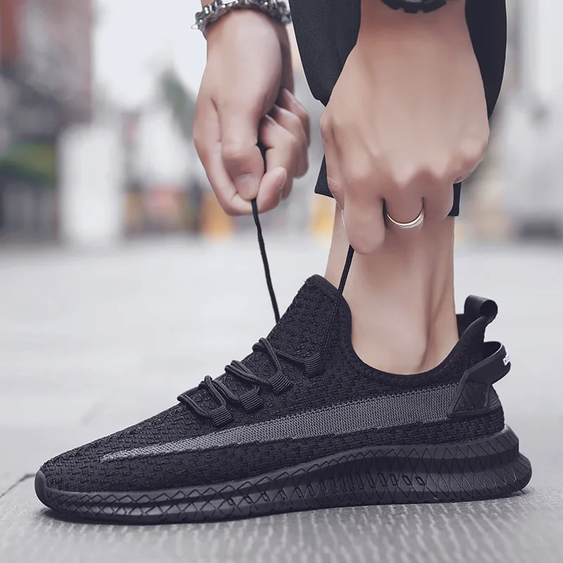 Men's Woven Shoes 2025 New Bra - Mesh Trainer Breathable 评论和价格