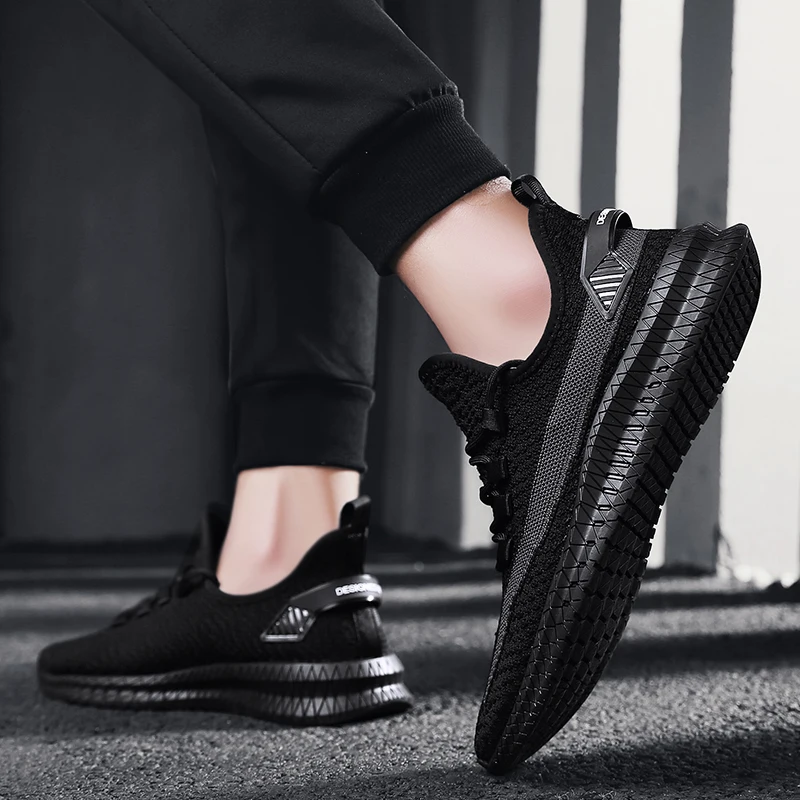 Men's Woven Shoes 2025 New Bra - Mesh Trainer Breathable 评论和价格