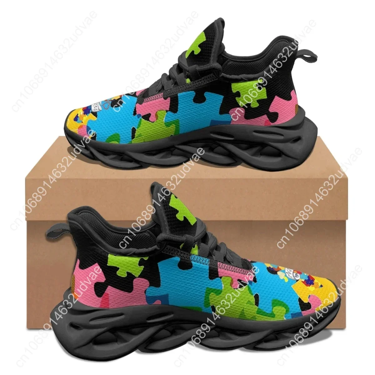 Autism Awareness Sports Runnin - Men'S Shoes For Running 评论和价格