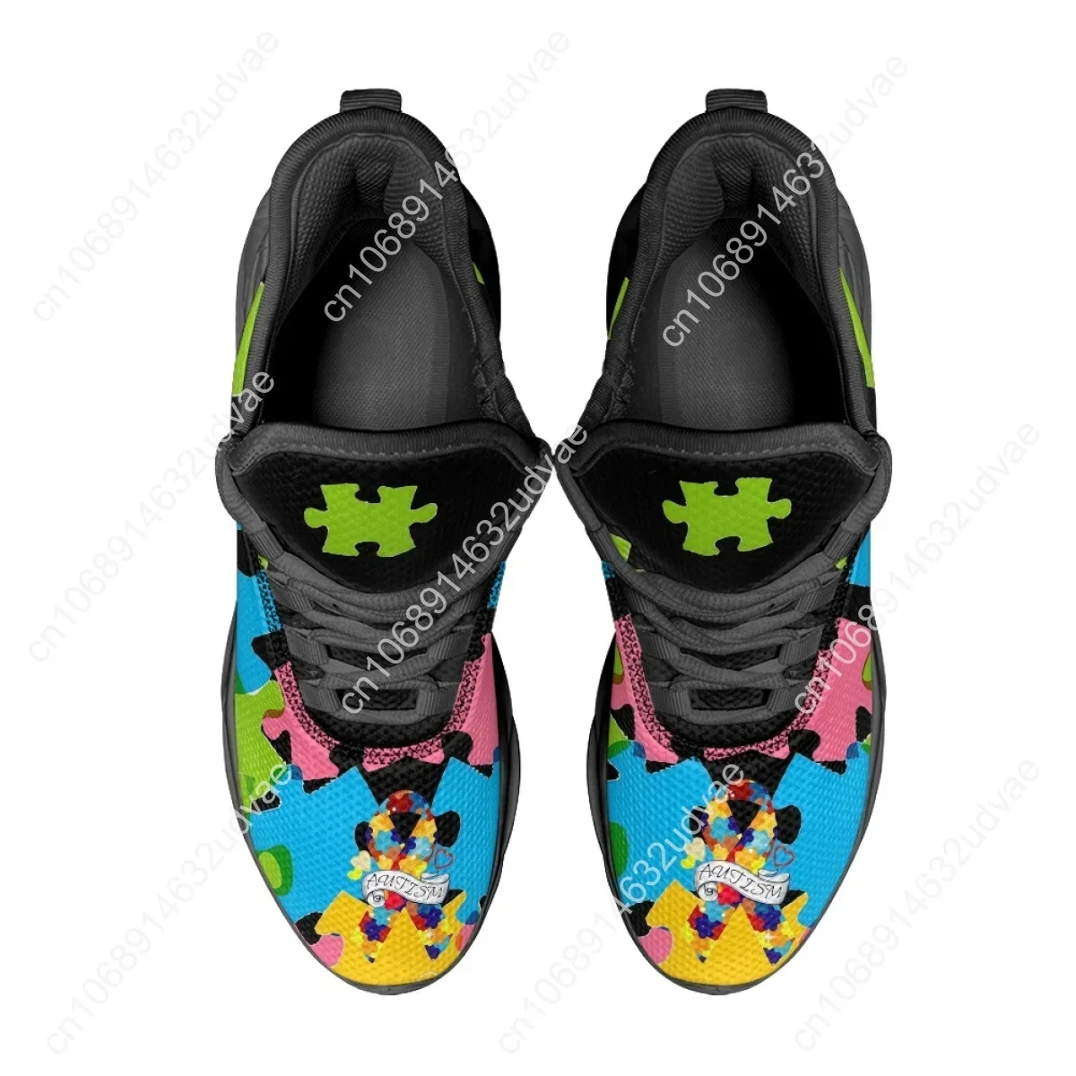 Autism Awareness Sports Runnin - Men'S Shoes For Running 评论和价格