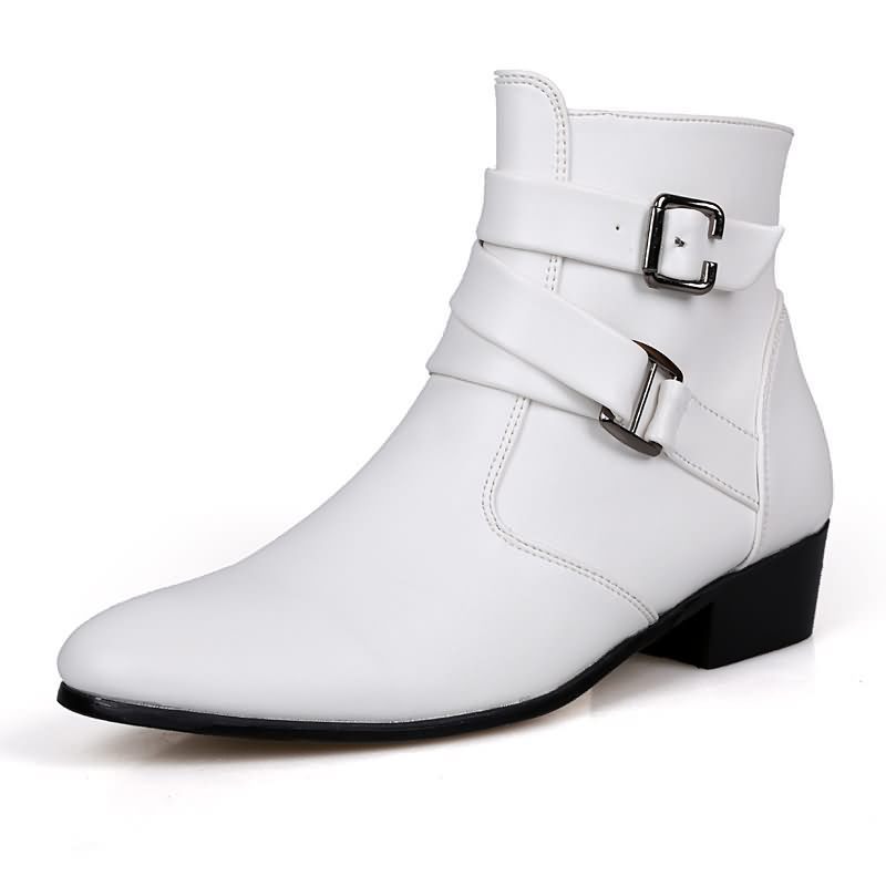 Luxury Men Boots Leather Chels - Chelsea Boots Suede 评论和价格