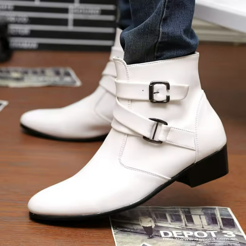 Luxury Men Boots Leather Chels - Chelsea Boots Suede 评论和价格