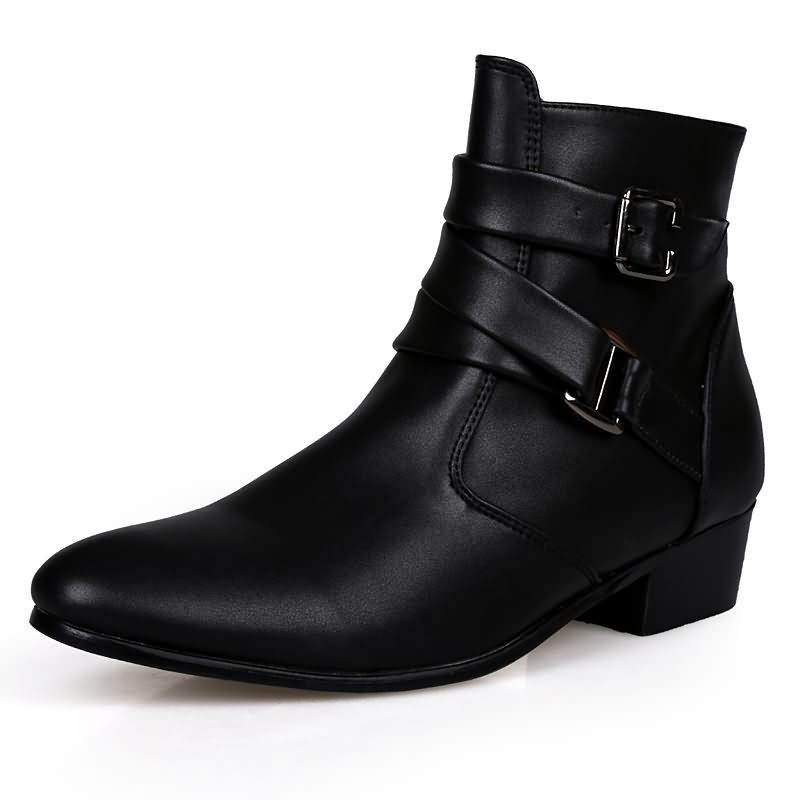 Luxury Men Boots Leather Chels - Chelsea Boots Suede 评论和价格