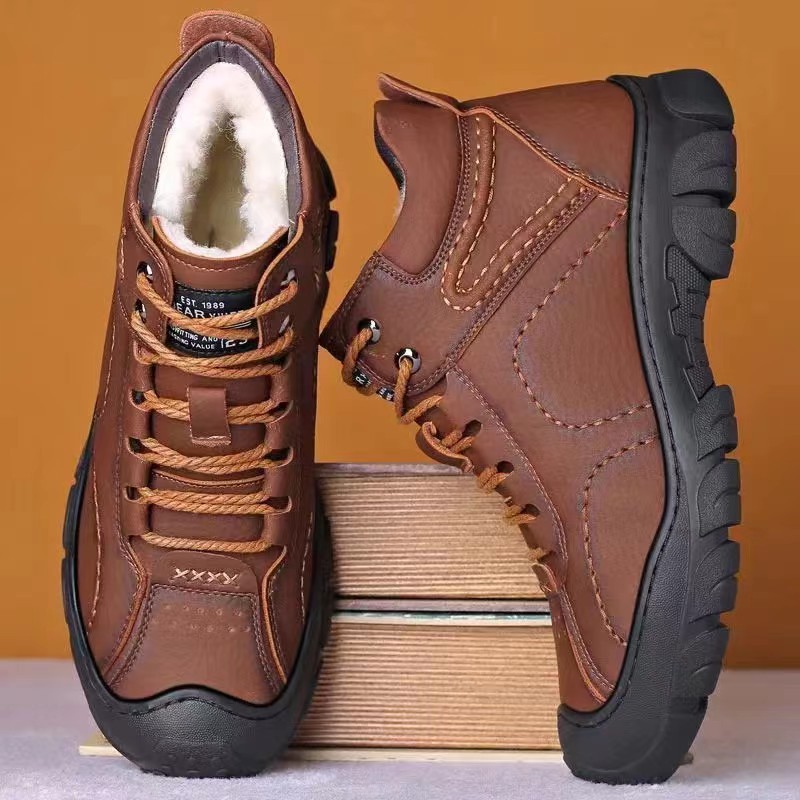 Men's Boots Lace Up Ankle Boot - Men Shoes Office 评论和价格