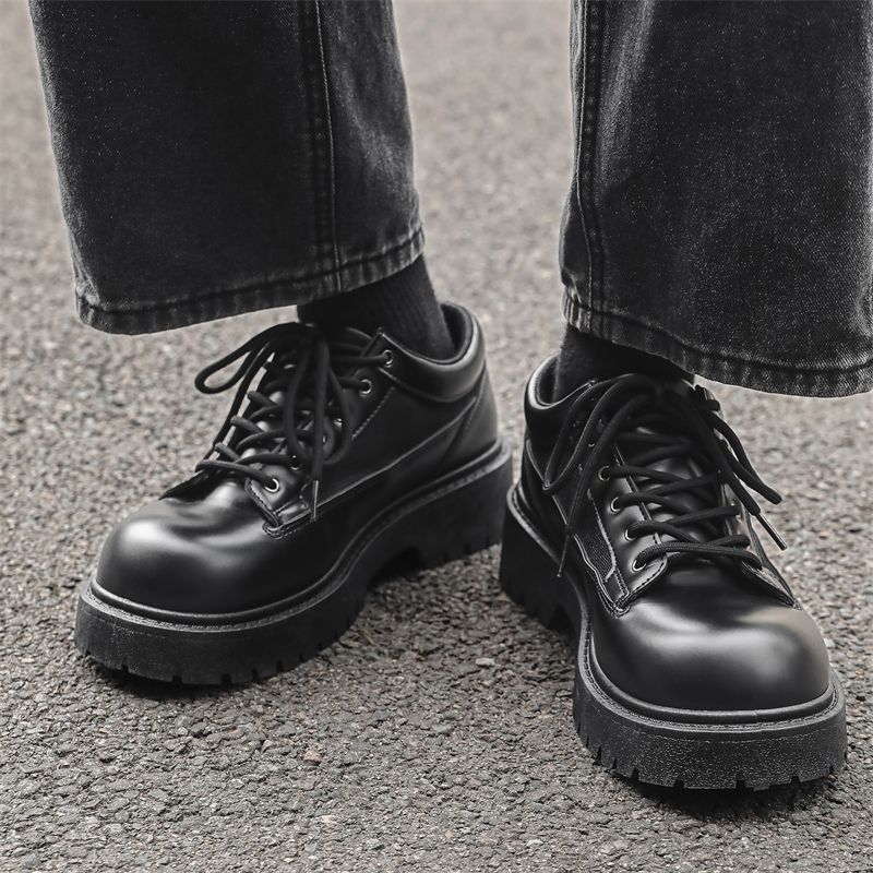 Men British Style Casual Hidde - Men Shoes Office 评论和价格