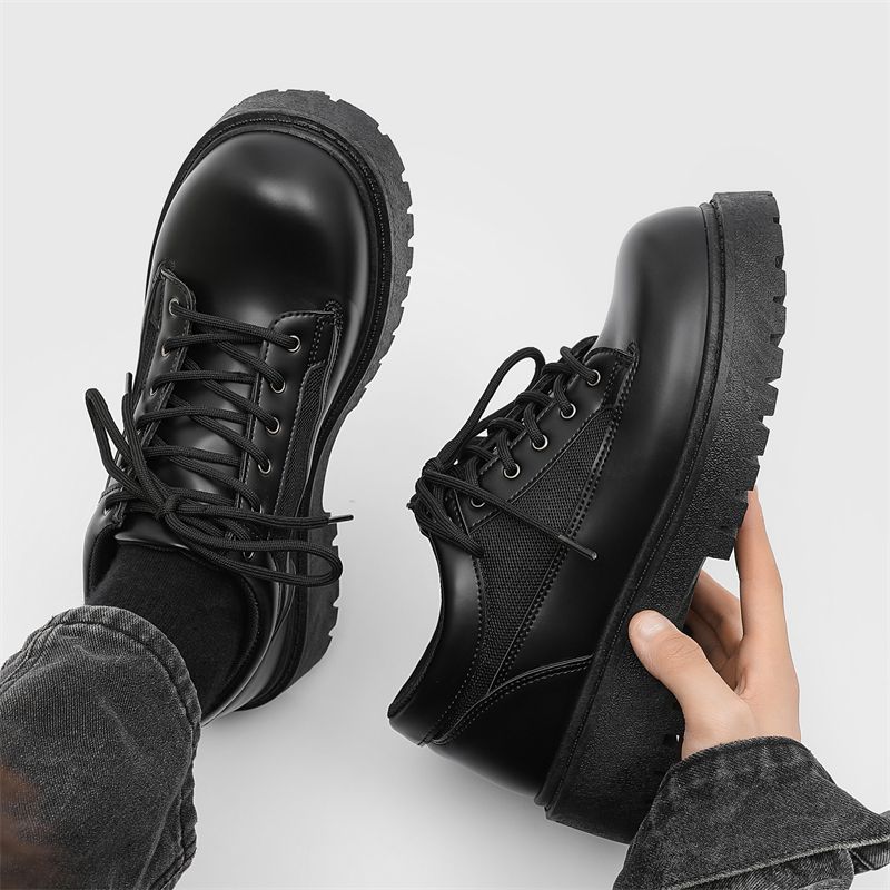 Men British Style Casual Hidde - Men Shoes Office 评论和价格