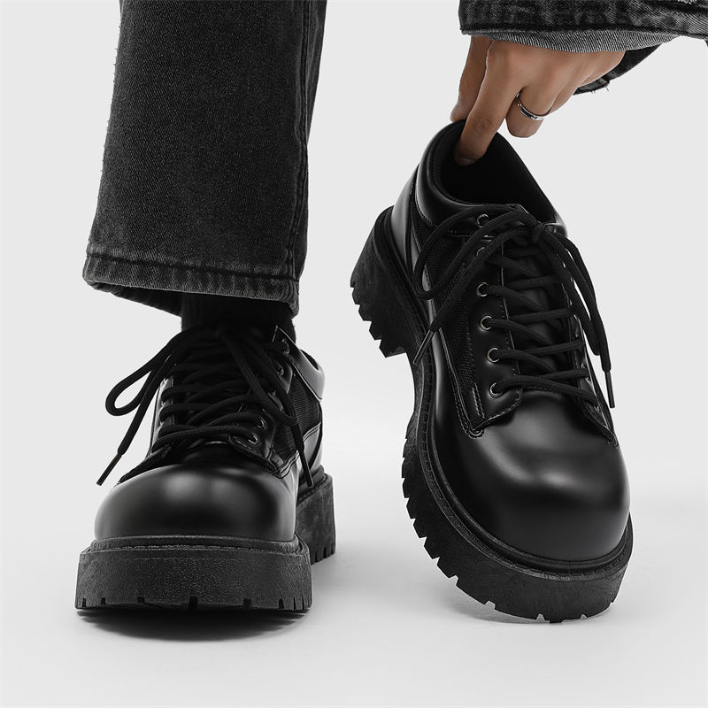 Men British Style Casual Hidde - Men Shoes Office 评论和价格