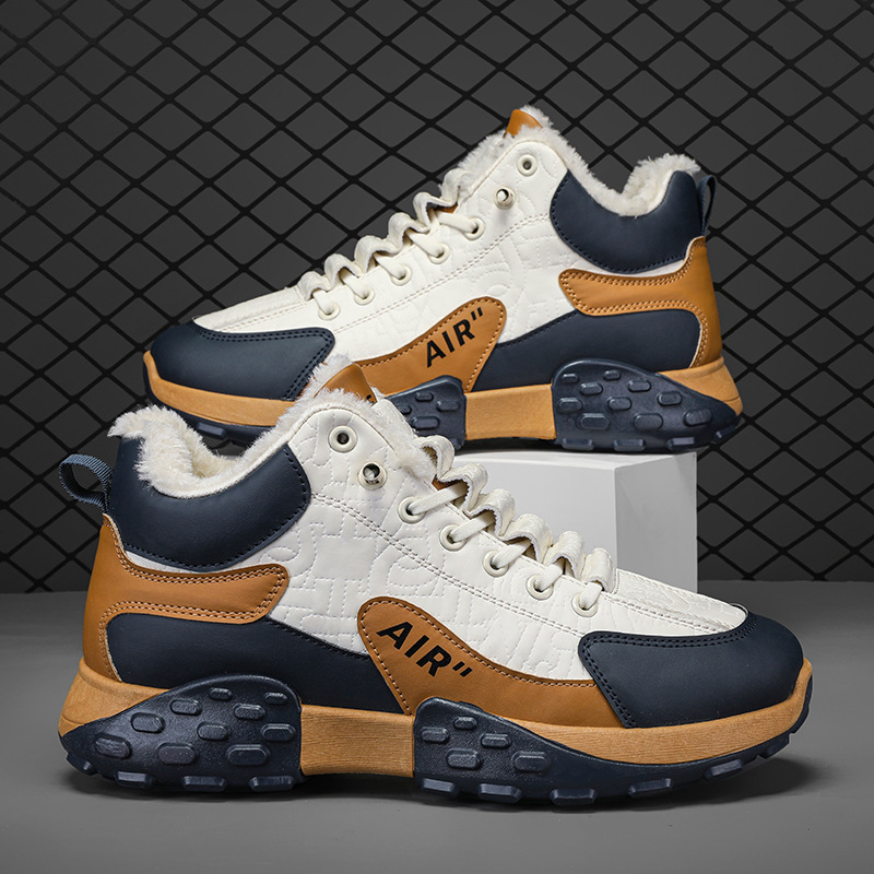 Men Platform Warm Cotton Shoes - Men'S Shoes For Running 评论和价格