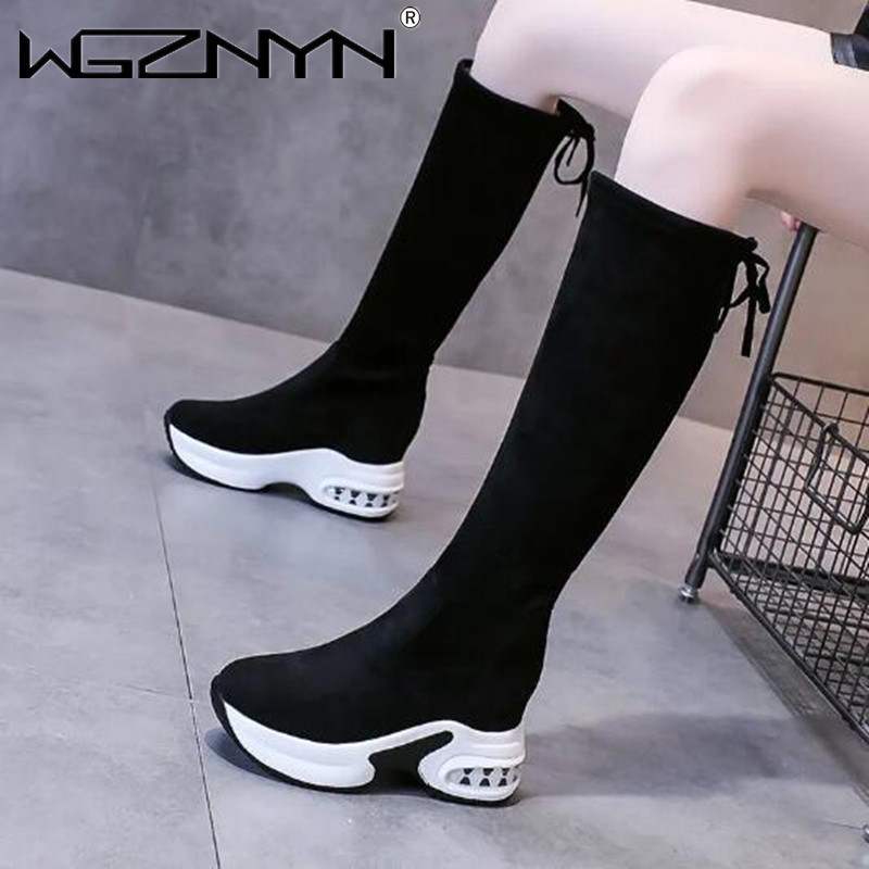 Winter Warm Chunky Platform Lo - Chelsea Boots Suede 评论和价格