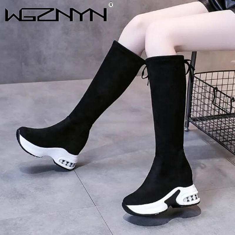 Winter Warm Chunky Platform Lo - Chelsea Boots Suede 评论和价格