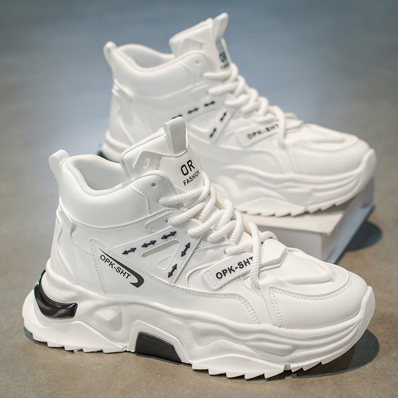 High Top Breathable Anti Slip  - Men'S Shoes For Running 评论和价格