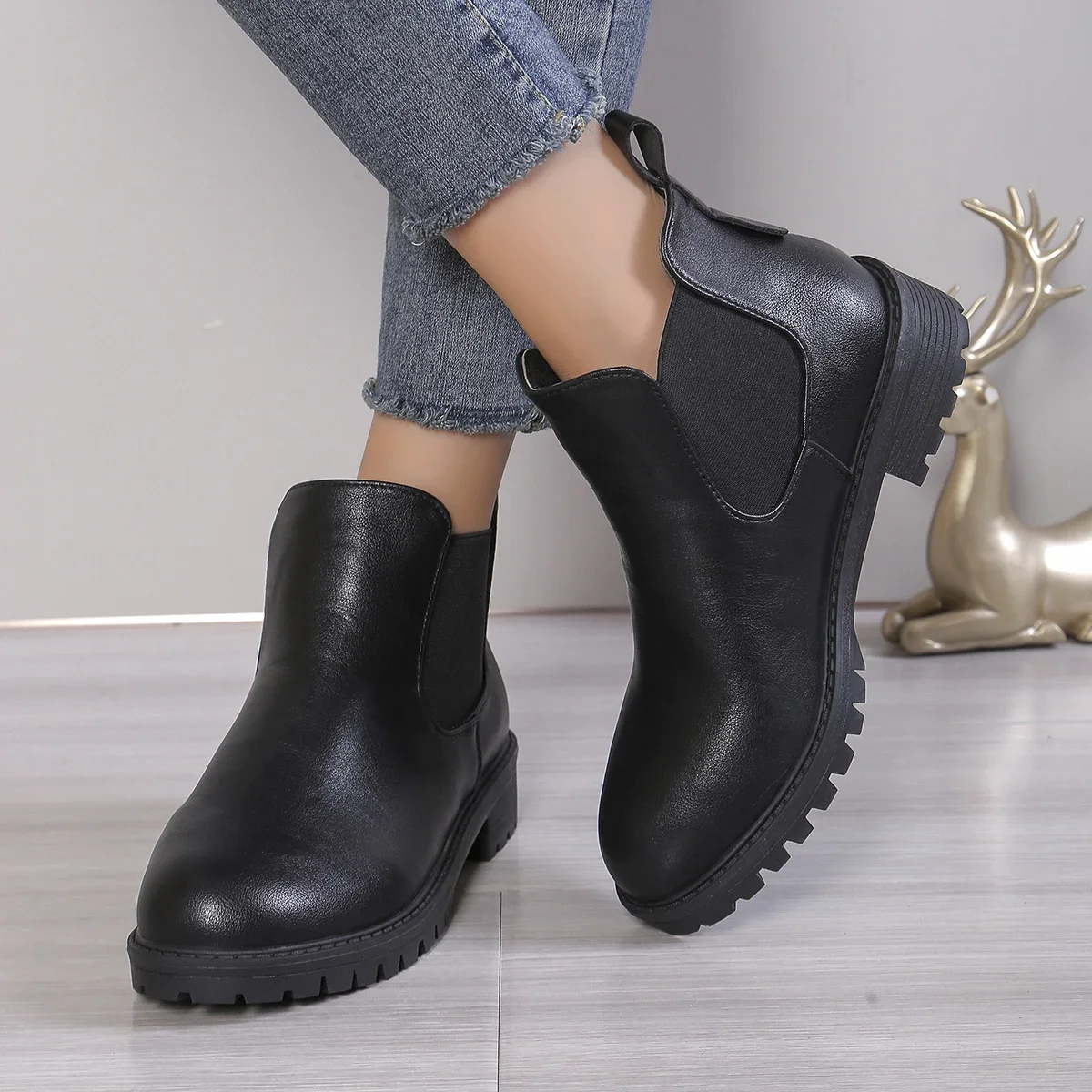 Women's Casual Chelsea Ankle B - Chelsea Boots Suede 评论和价格