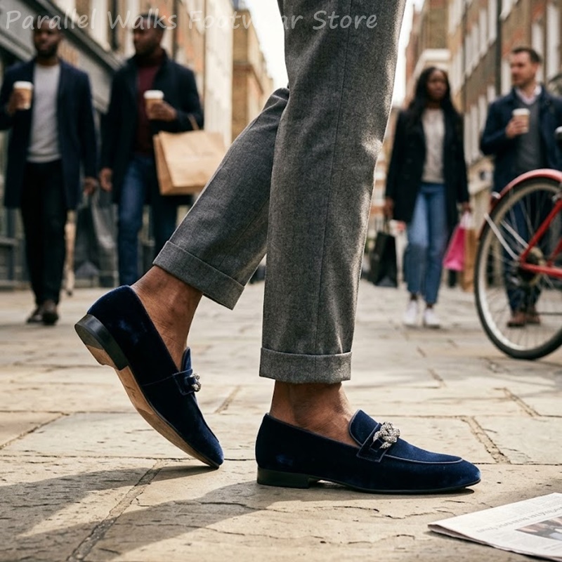 Sartorial Men Loafers Navy Blu - Men'S Shoes Navy Blue 评论和价格