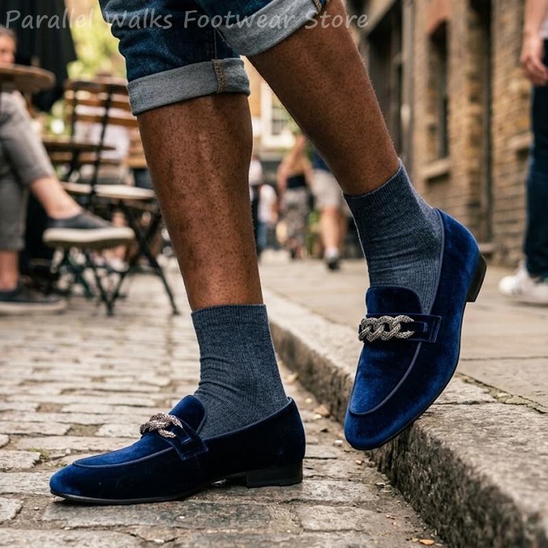 Sartorial Men Loafers Navy Blu - Men'S Shoes Navy Blue 评论和价格