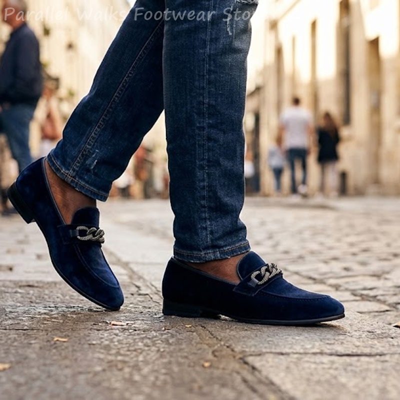 Sartorial Men Loafers Navy Blu - Men'S Shoes Navy Blue 评论和价格