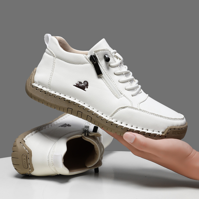 Women's Sneakers Handmade Leat - Men'S Shoes In Style 评论和价格