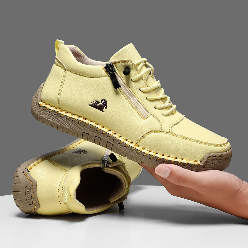 Women's Sneakers Handmade Leat - Men'S Shoes In Style 评论和价格